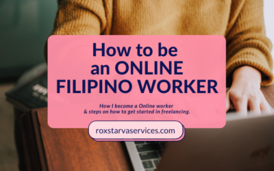 How to be an Online Filipino Worker